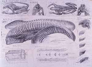 LITHOGRAPH by H.R. Giger